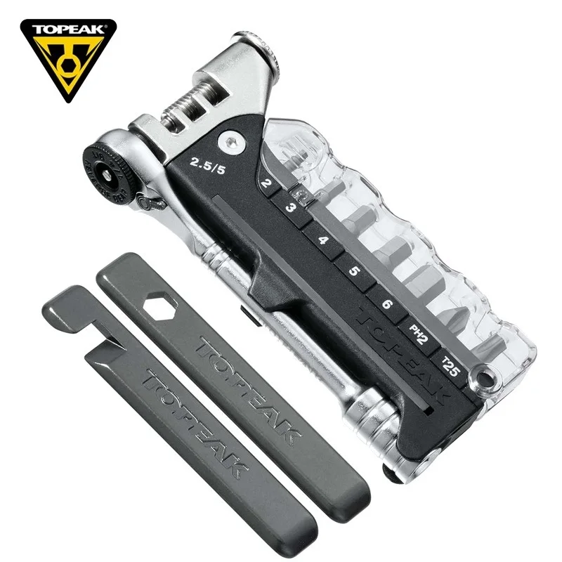 Topeak TT2520 Ratchet Rocket Bicycle Wrench 15 in 1 Tool Kits Cycling Repair MTB Maintenace Tools Portable Bike Multi Set | Спорт и