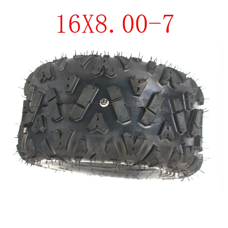 2 шт. Горячая хорошего качества 16x8. 00-7 вакуумная шина ATV шин подходит для ATV 50CC, 90CC, 70CC, 110CC, 125CC наружная шина