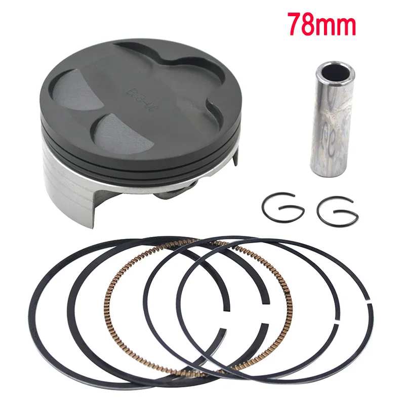 Motorcycle STD~+100 77mm~78mm Piston Rings Kit For YAMAHA YZ250F WR250F YZ250 WR250 YZ WR 250 F 250F 2003 2004 5NL-11631-10-00 - Цвет: 78mm Piston Kit