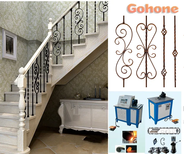 Modern Wrought Iron Balustrade Design and Solution For Balcony and Stair