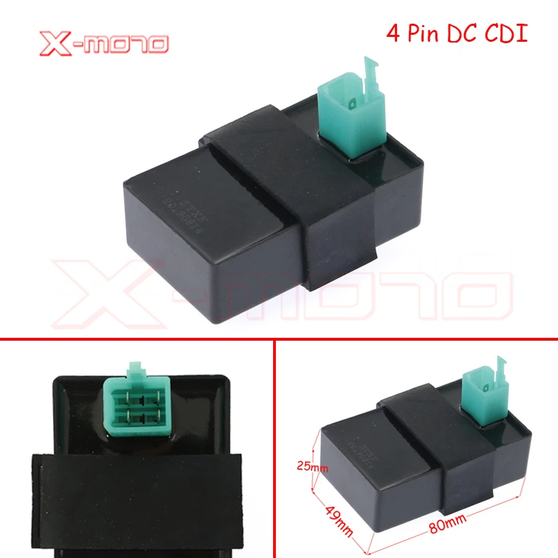 4 PINS CDI BOX UNIT FOR CHINESE MADE 110CC 125CC PRONGS 150CC 250CC, 200CC