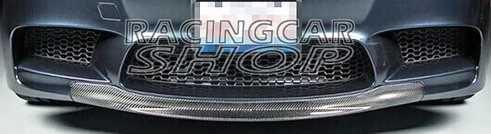Real Carbon Fiber Front Lip Spoiler splitter for BMW 5-SERIES F10 M5 FRONT BUMPER 2011UP