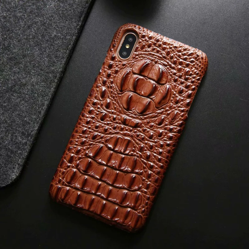 Latest Genuine Leather Back Cover Case For iphone Xs Max 7 8 Plus Luxury 3D Crocodile Skin Pattern Hard Cases For iphone Xs Latest Genuine Leather Back Cover Case For iphone Xs Max 7 8 Plus Luxury 3D Crocodile Skin Pattern Hard Cases For iphone Xs