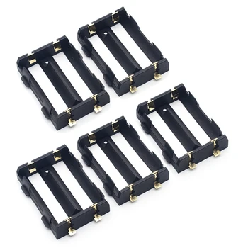 

5Pcs/Lot 2 x 26650 Battery Holder SMD with Bronze Pins 26650 Battery Storage Box TBH-26650-2C-SMT