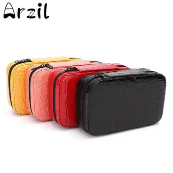 

Sturdy Double Zipper 32 Bottles Essential Oils Carrying Case 15ml Pouch Beautiful Portable Custom Hard Case Traveling