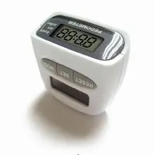 Мода Мини Солнечный многофункциональный шагомер калорий бег портативный поясной зажим шагомер