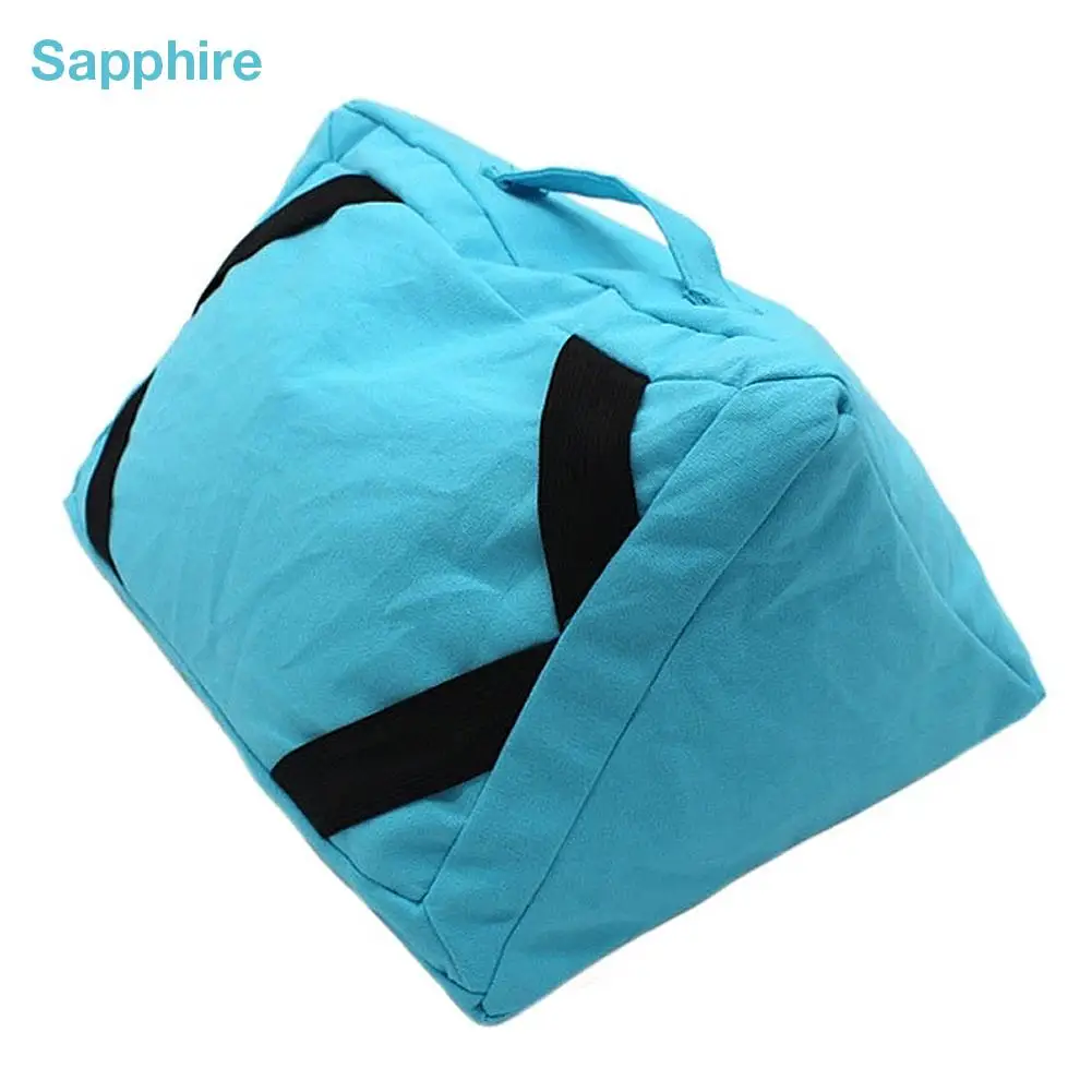Sapphire Полипропиленовая хлопковая подушка для планшета, многоугольная мягкая подушка, подставка для смартфонов, держатель книг для Ipad - Цвет: Sapphire
