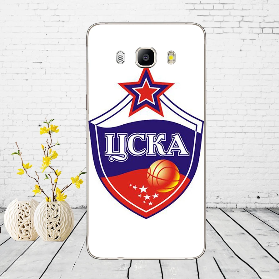6 105DD PFC ЦСКА Мягкий силиконовый чехол для Samsung Galaxy A3 a5 A6 A8 j3 j5 j7 - Цвет: 6