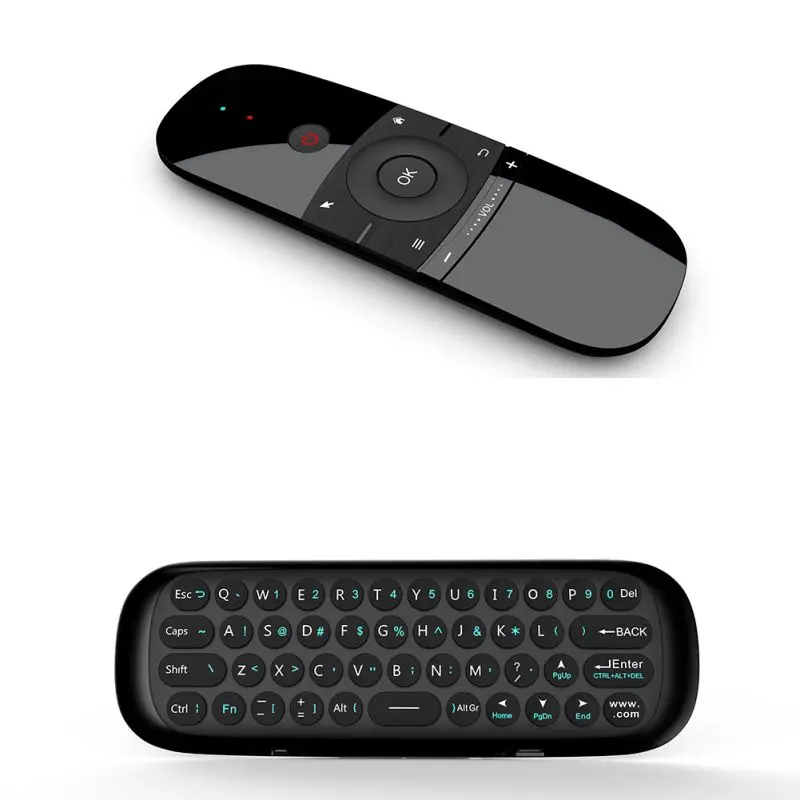 Мини беспроводной контроллер клавиатуры Air mouse Поддержка ИК обучения и движения зондирования Teclado