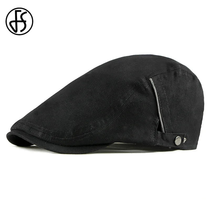 FS весна лето Ретро Мужская кепка ультратонкие дышащие береты для мужчин и женщин