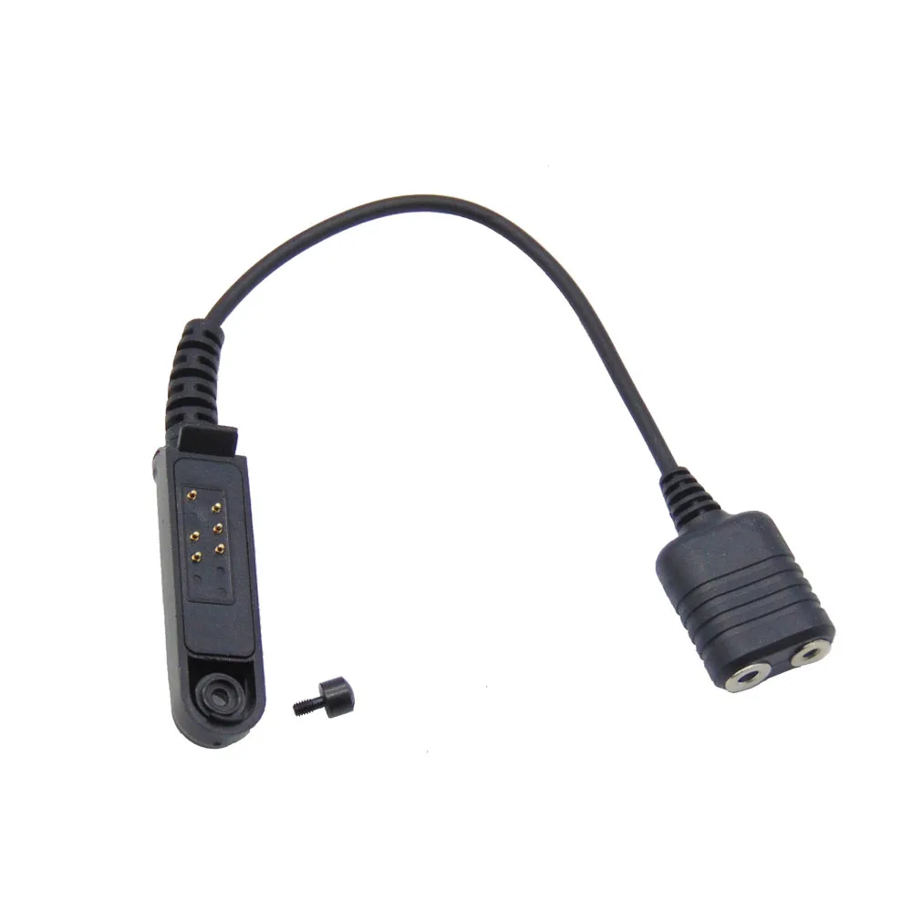 Аудио порт адаптер K интерфейс 2 Pin наушники Walkie Talkie аксессуары для Baofeng UV9R BF-9700 BF-A58 двухстороннее радио