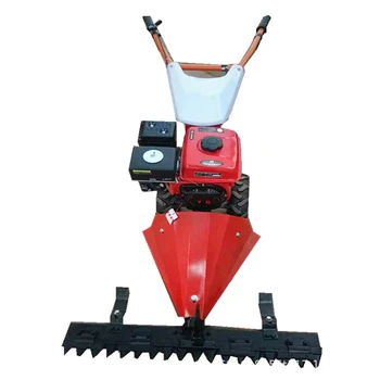 Buy 90cm/120cm Petrol Lawn Mower Hand Push Orchard Grass Brush Cutter Self-Propelled Gasoline Agricultural Grass Cutting Machine