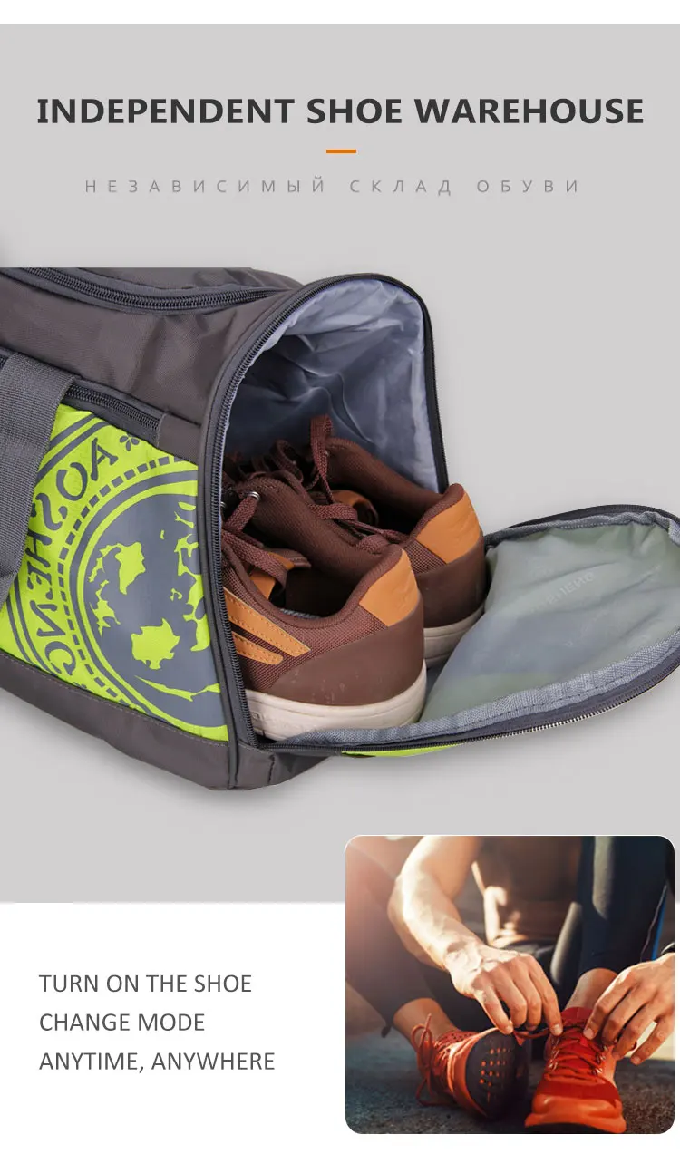 Горячая нейлоновая спортивная сумка для занятий спортом на открытом воздухе, Профессиональная мужская женская сумка для фитнеса, путешествий, горячая тренировочная женская спортивная сумка для йоги, сумка через плечо