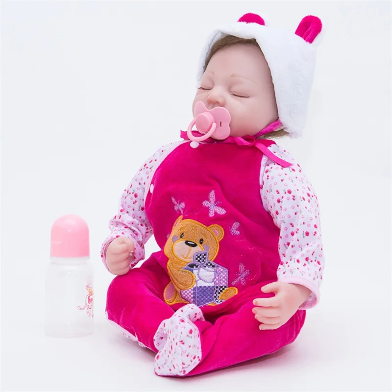 23 дюйма силиконовая виниловая кукла Reborns Реалистичная силиконовая кукла Reborn Baby Dolls Reborn Baby для малышей, для детей, для игр и подарков