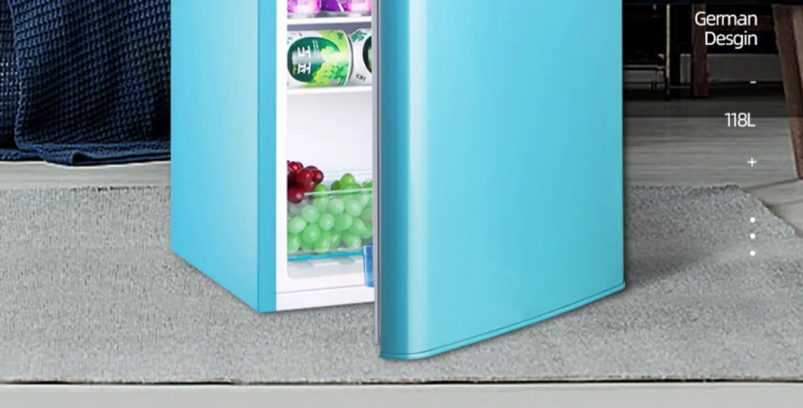 Free ship 220V 118L Retro Refrigerator Small Household Double Door  Refrigerator Fridge Small Refrigerator small fridge for room - AliExpress