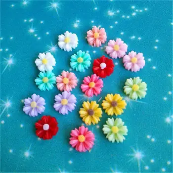 

30Pcs/Lot Mixed Glitter Leather Spring Daisy Flower Fabric Patches Felt Applique for Craft/Clothes DIY Scrapbooking