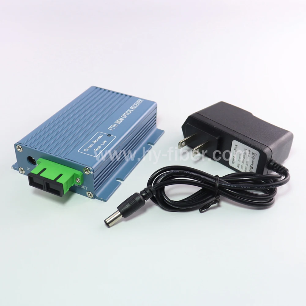 FTTH активный приемник CATV оптический узел мини WDM конвертер Triplexer Minimode с питанием