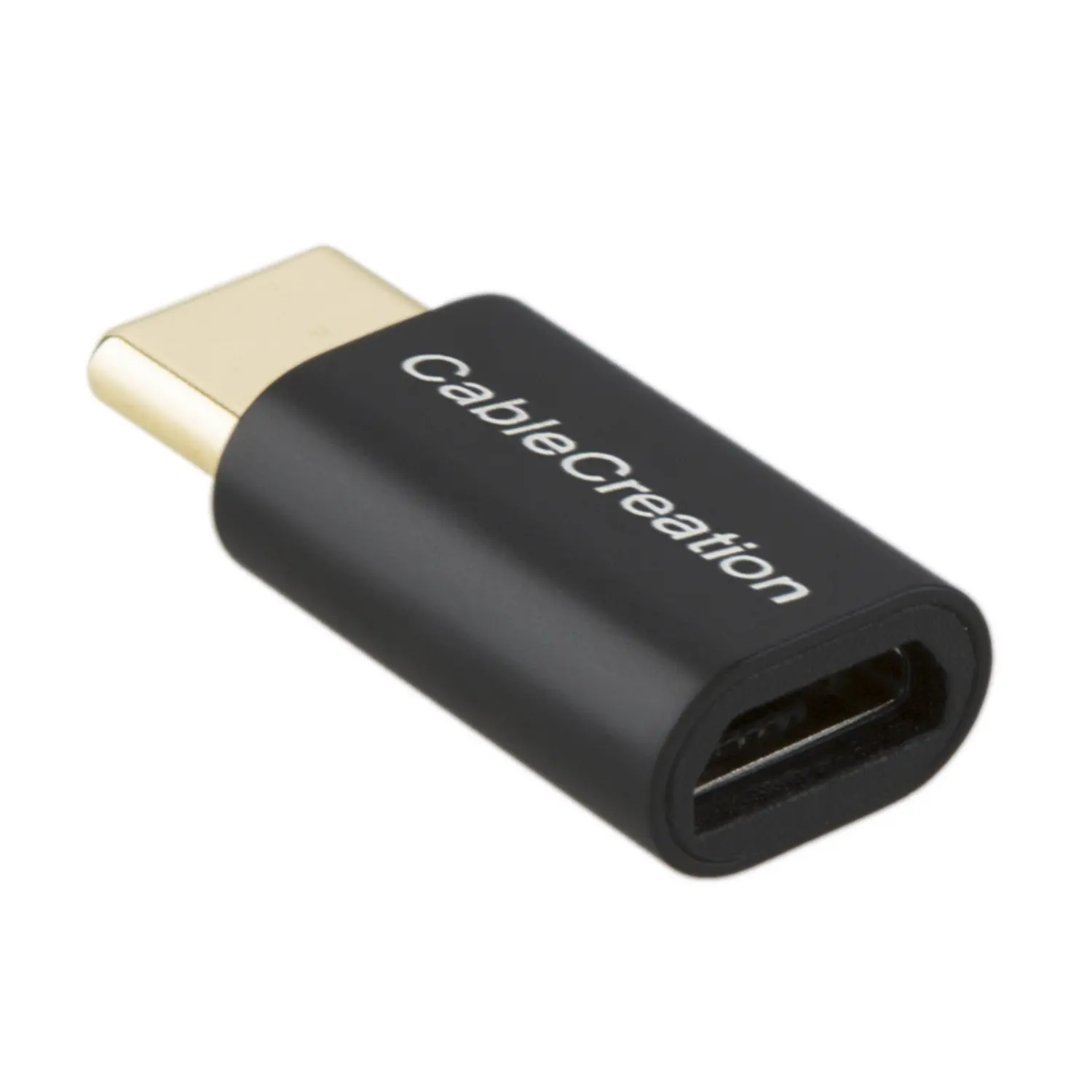 USB-C to Micro USB Adapter, Micro USB Female to USB Type C Male Adapter, Data& Charging with 56K Resistor Compatible Sony XZ