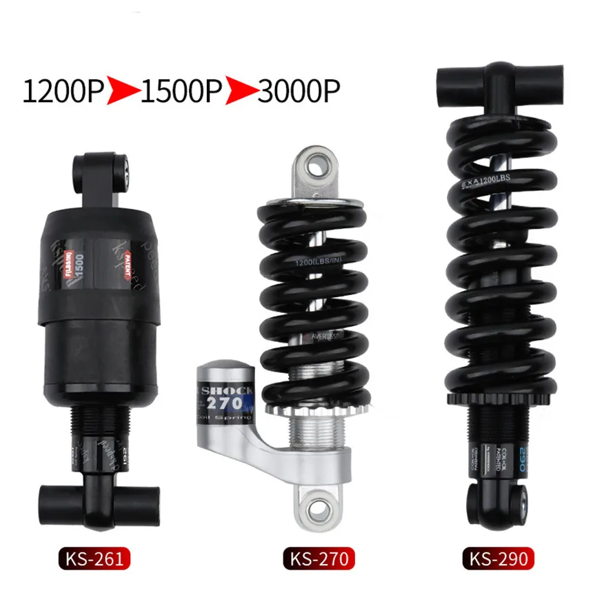 KS Shock Absorber MTB Mountain Bike Rear Gallbladder Folding