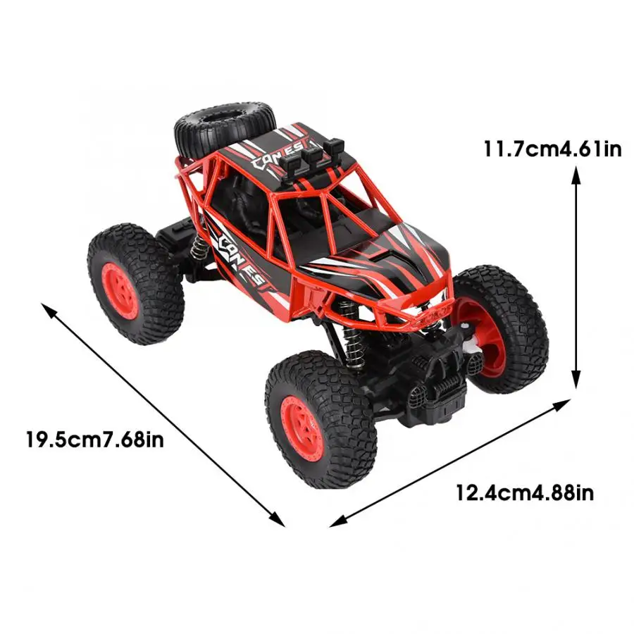 

Hot Anti-skid Groove Remote Control Climbing Car 1/20 Scale Four-Wheel Drive Rechargeable RC Vehicle Toy For Kids Gift