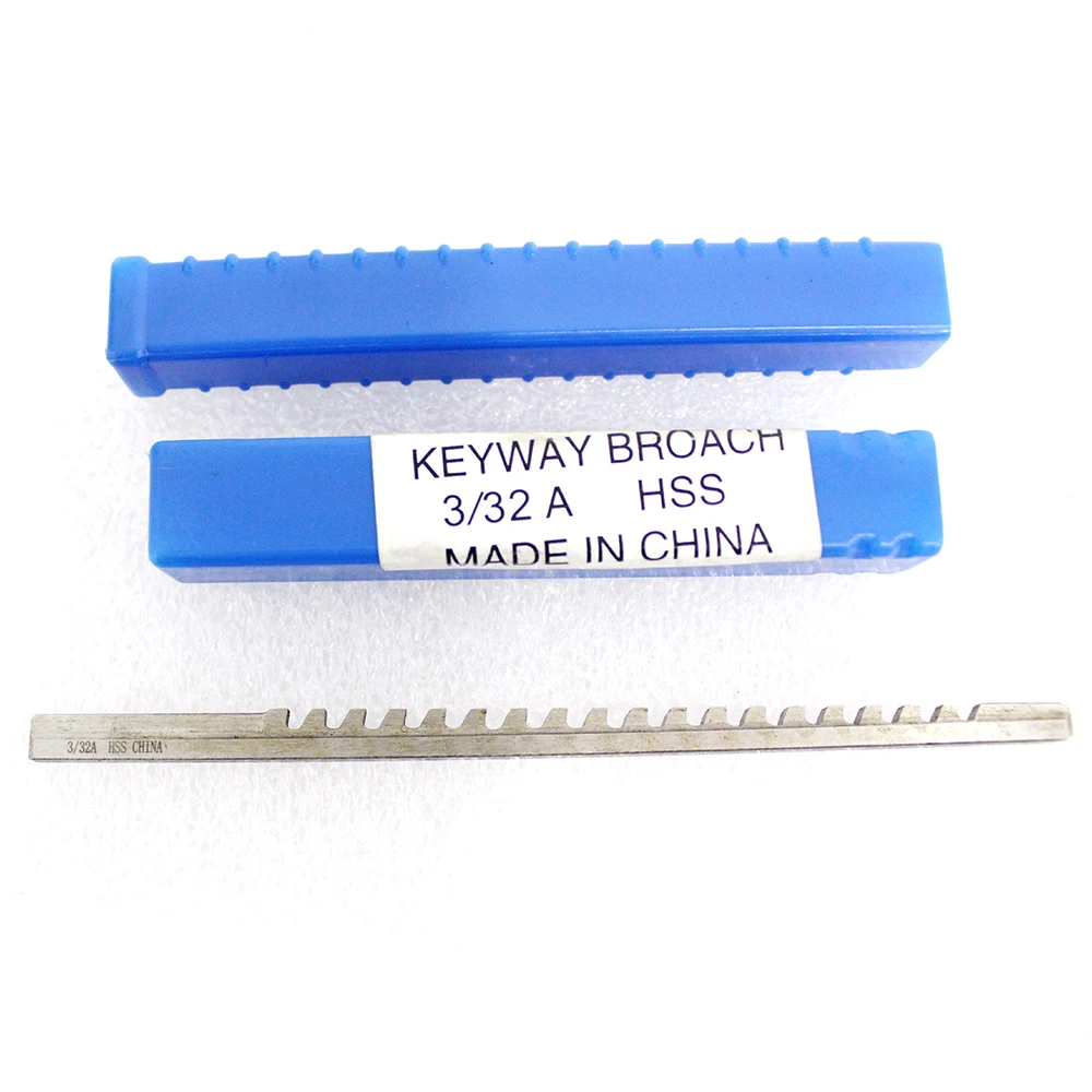 Шпоночный Broach 3/32 A нажимной Тип дюймовый HSS эвольтовый шлицевой резак машина