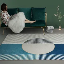 Светлый роскошный ковер для гостиной домашний декоративный ковер для спальни Диванный кофейный столик напольный коврик современные офисные ковры и циновки коврик в скандинавском стиле