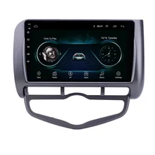 9 "4 аппарат не привязан к оператору сотовой связи Android 8,1 для HONDA JAZZ City 2002-2004 2005 2006 2007 Авто A/C мультимедийными обоих концах для подключения внеш...(China)