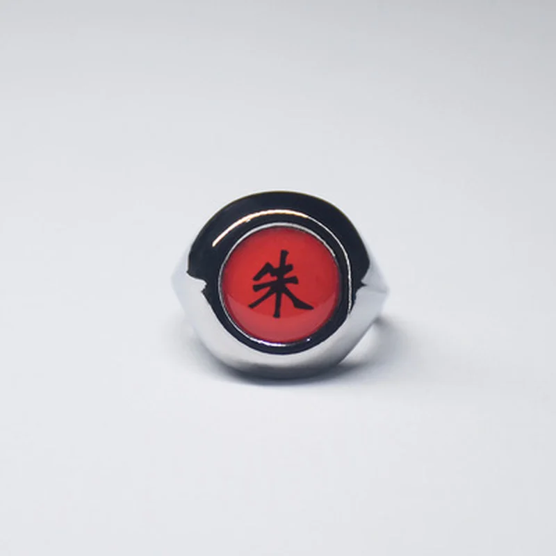Anime Cosplay Ring Anime Cosplay Props 1PC 6Colors Anime Cosplay Ring Akatsuki Itachi Pain Metal Finger Adult Ninja Props Accessories Cool Stuff Gift