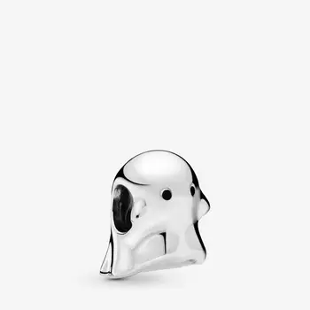 

Cute DIY Sterling Silver 100% 925 Sterling Silver Boo the Ghost Charm fit Original Pandora Bracelet Jewelry Birthday Women Gift