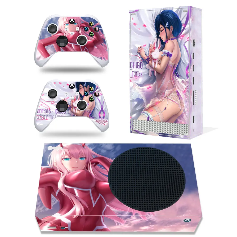 Anime Girls 8903 Xbox series S Skin Sticker Decal Cover Xboxseriess Vinyl XSS Skin Console and 2 Controllers - ANKUX Tech Co., Ltd