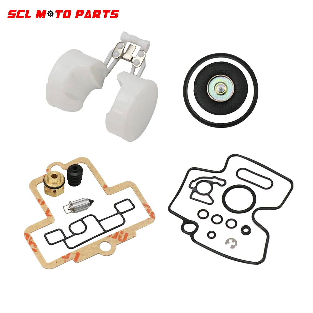 ALconstar-Motorcycle Engines Repair Kit Carburetor Set Tool Gasket Accessories For Keihin FCR Slant Body 28/33/35/37/39/41MM | Автомобили