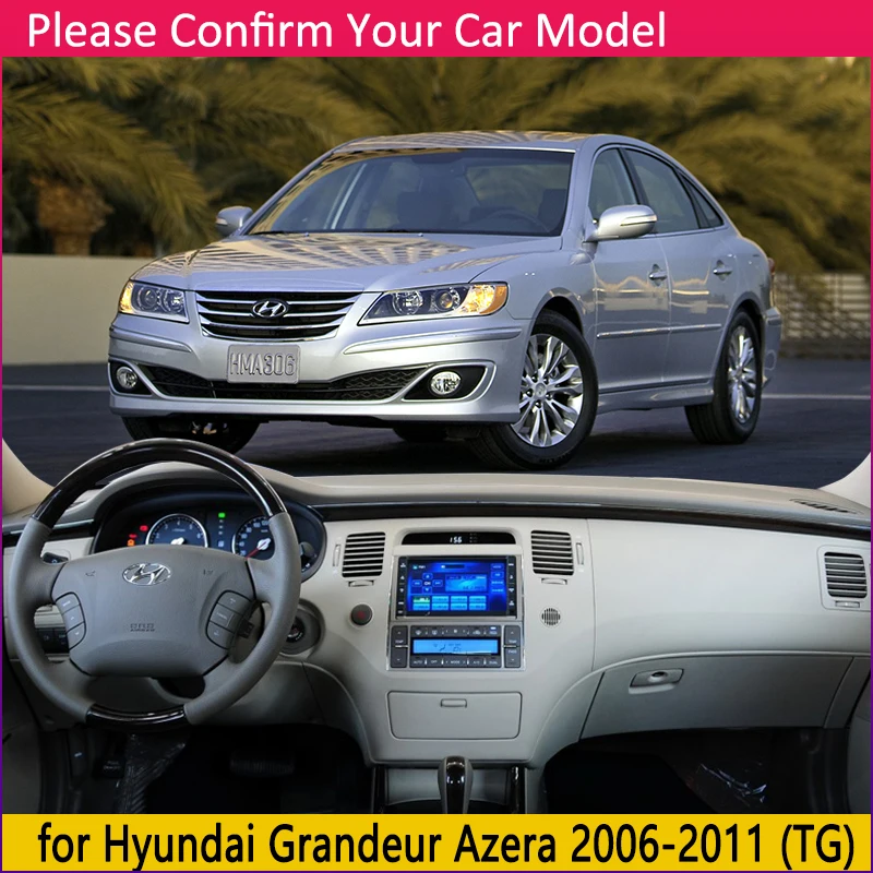 Противоскользящий коврик для Hyundai greatazera 2006 2007 2008 2009 2010 2011|Наклейки на автомобиль| |