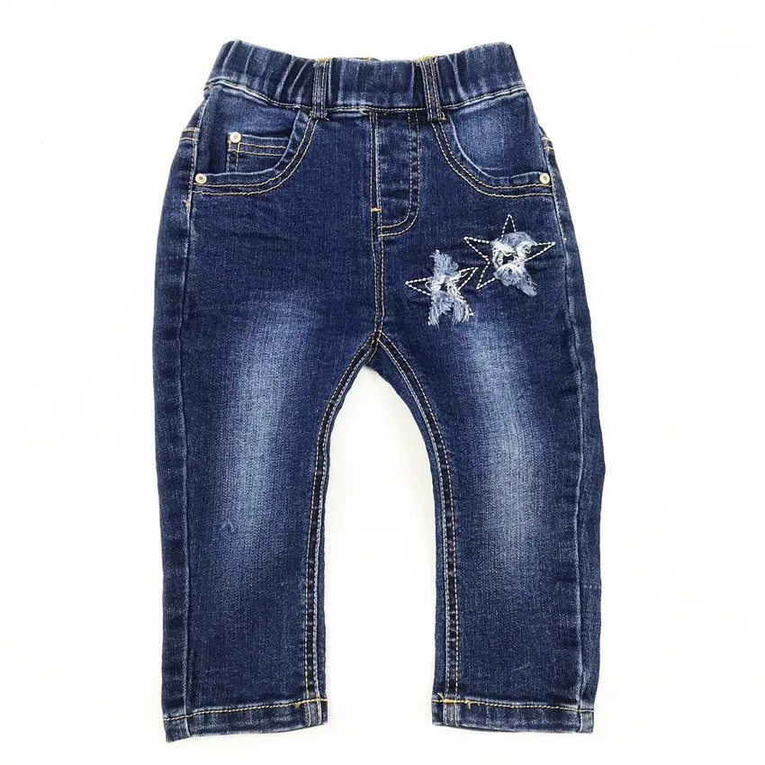 

Small CHILDREN'S Top Grade Jeans 2019 Spring And Autumn New Style Childrenswear 3-Year-Old Horizontal Korean-style Jeans Trouser