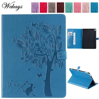 

Wekays For Coque iPad 10.2" 2019 Cartoon Cat Leather Fundas Case For iPad 10.2 7th Generation 2019 A2200 A2198 A2232 Cover Cases