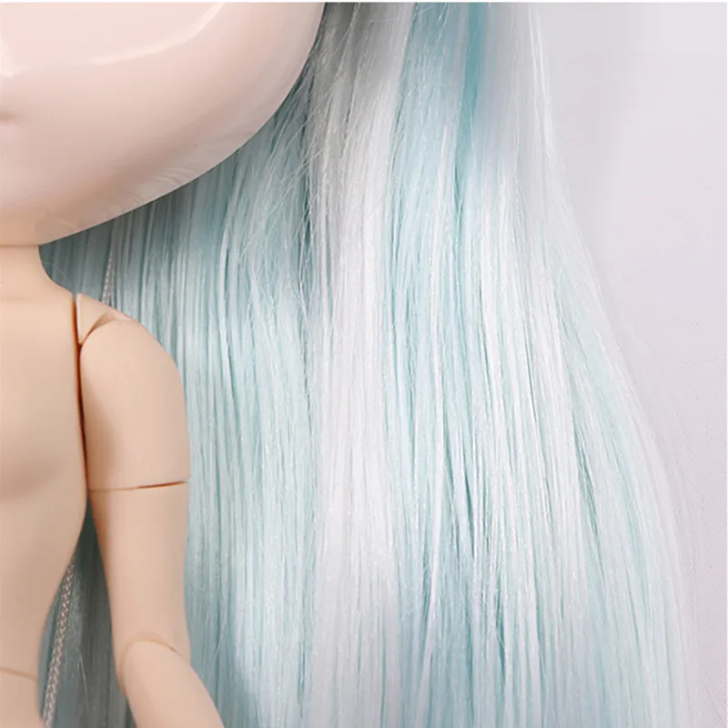 1/6 BJD кукла мягкие прямые волосы без наглазников моделирование кукла подарок игрушки