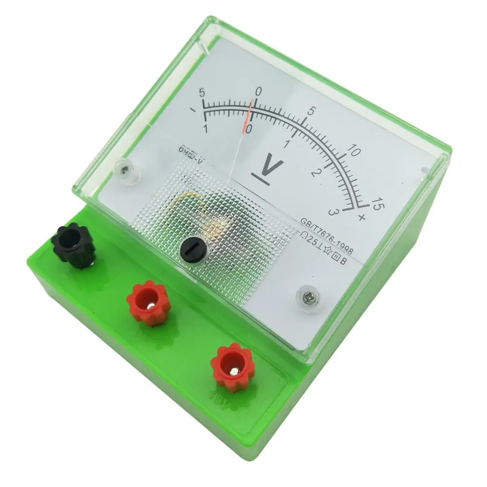 DIY STEM  Ammeter Voltmeter/ Volt Meter Physical Electrical Circuit Experiment Equipment For High School Students