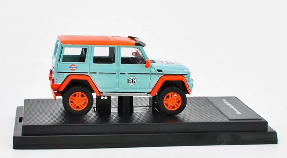 1/64 Mercedes Benz G Class G500 4X4 SUV, версия для литья под давлением, модель автомобиля, игрушка