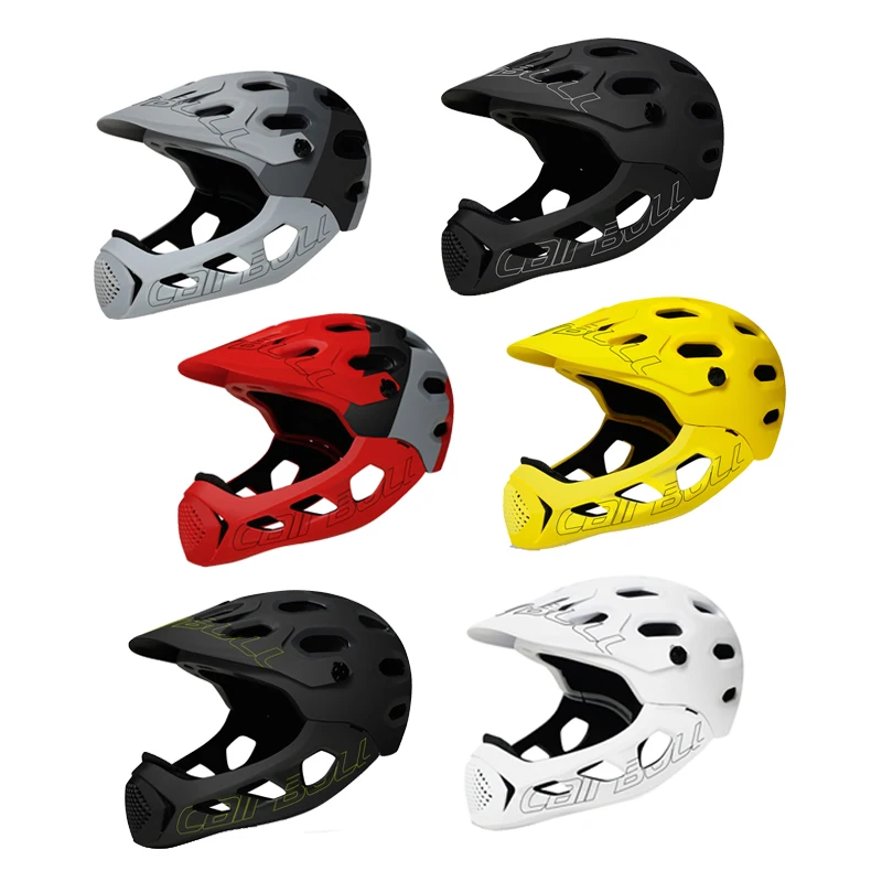 

DH MTB Mountain Bike Downhill Road Bike Helmet Adult Full Face Bike Helmet 56-62cm