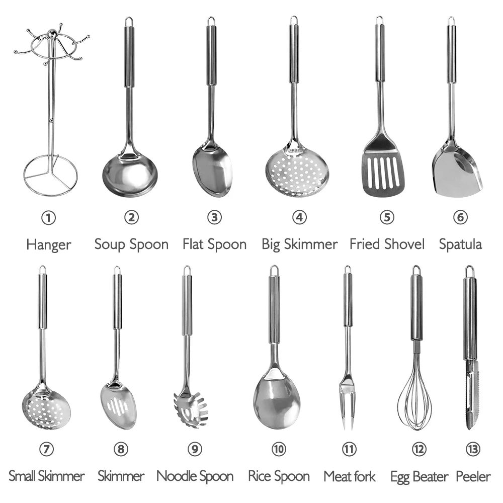 Stainless Steel Cooking Utensils