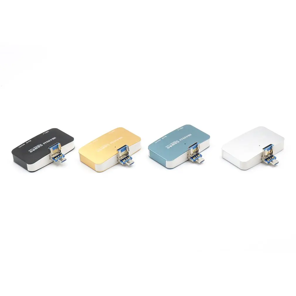 Кард-ридер USB 3,0 все в одном SD/Micro SD Compact Flash смарт-карта памяти Адаптер Тип C OTG SD кард-ридер