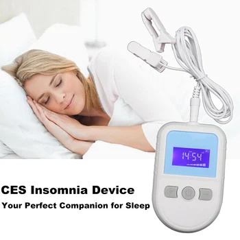 

New CES Sleeping Therapy Sleep Aid Device Sleepless Treatment Insomnia Anxiety Depression