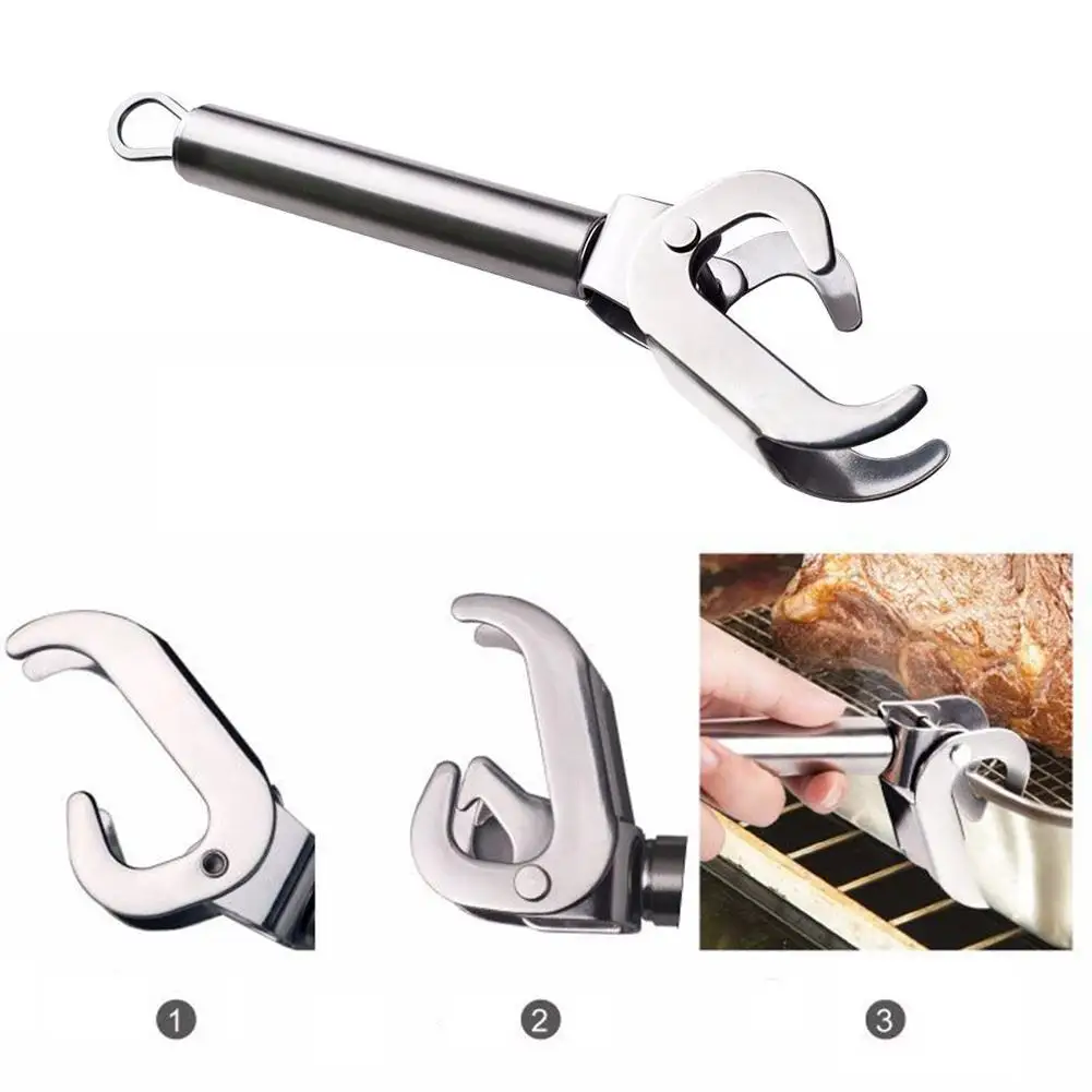 Multi-functional Hot-proof Bowl Clip Gripper Clamp Hot Schotel Plaat Kom Clip Retriever Tong Kitchen Gadget