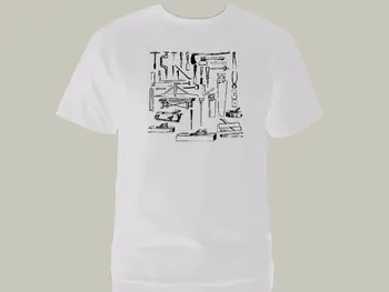 

Woodworking wood worker tools carpenter handyman white graphic new t shirt Loose Clothes