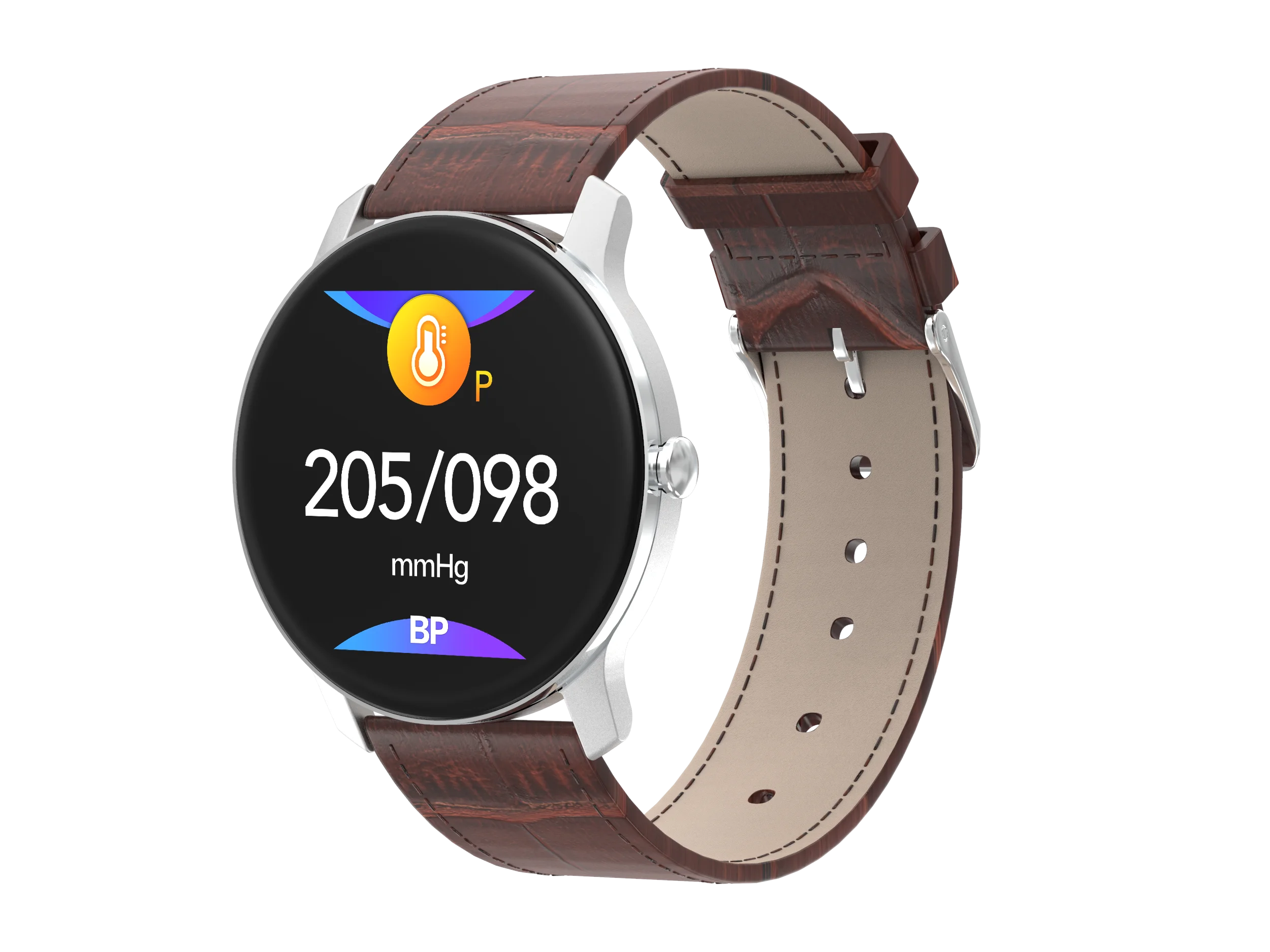 

T90 smart watch sports heart rate waterproof fashion round full touch multifunctional wristbands fitness bracelet for men women