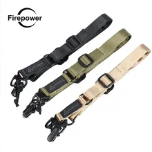 

Outdoor MS2 1 Pcs Double Point Tactical Multi-Mission Rifle Sling Gun Strap System Mount Set Hunting Rifle QD sling Mount