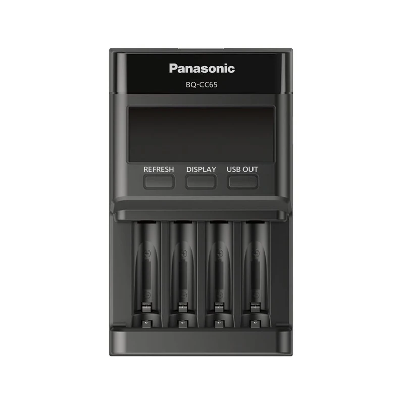 Зарядное устройство с LCD экраном Panasonic enereloop BQ-CC65E