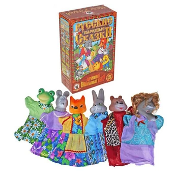 

Puppet theater Teremok , new packaging