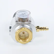 Банальный бочонок СО2 Бак регулятор зарядное устройство Комплект 0-90 фунтов/кв. дюйм домашний пивовар Сода производитель поток