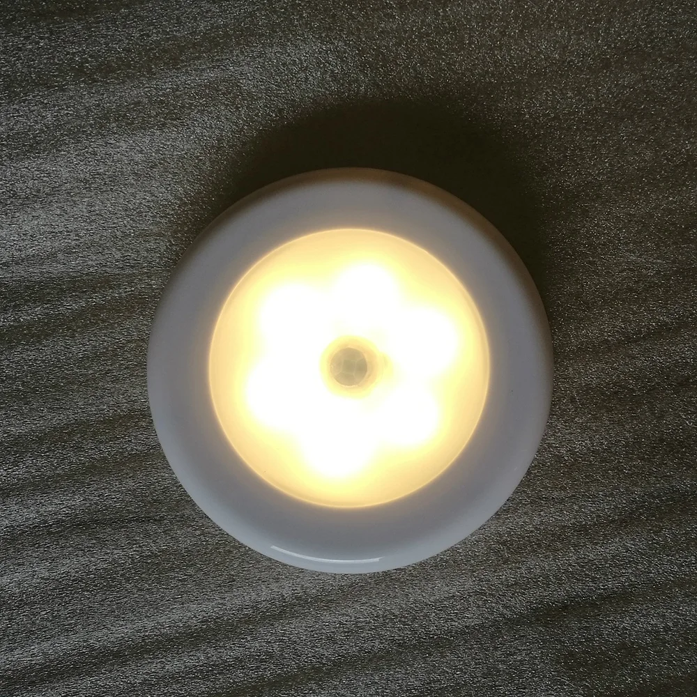 LED Wall Light Indoor PIR Motion Sensor Cabinet Lamp Battery Powered Wall Lamps For Kitchen Counter Corridor Home Lighting