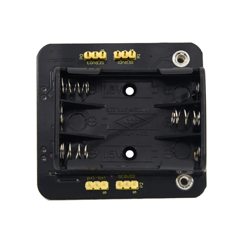 Keyestudio Micro bit Mini Servo Shield с держателем аккумулятора для Microbit Robot Car (без Board) |